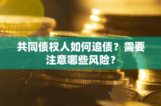 武汉共同债权人如何追债？需要注意哪些风险？