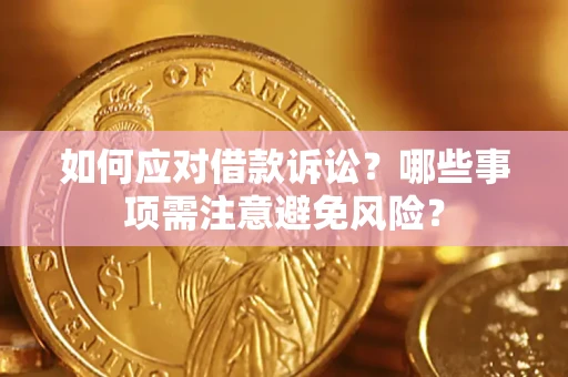 武汉如何应对借款诉讼？哪些事项需注意避免风险？