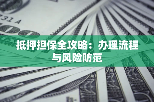 武汉抵押担保全攻略：办理流程与风险防范
