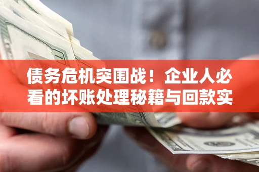 武汉债务危机突围战！企业人必看的坏账处理秘籍与回款实战指南